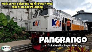 From Sukabumi to Bogor take the Pangrango train