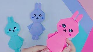 DIY|Origami paper rabbit|Оригами кролик из бумаги