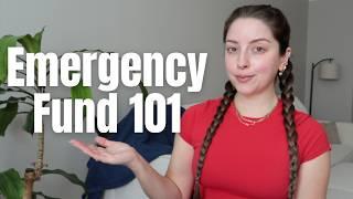 Emergency Fund 101 | You Need One!