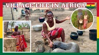 THIS IS AFRICA/ A TYPICAL MORNING ROUTINE IN AN AFRICAN VILLAGE