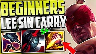 How to Play Lee Sin & CARRY for Beginners + Best Build/Runes | Lee Sin Season 13 League of Legends