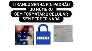 Como desbloquear qual quer celular sem formatar sem perder nada tirando a senha PIN número e letra️