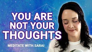 Becoming the Observer Meditation | A Channeled 10 Minute Meditation with Sarai