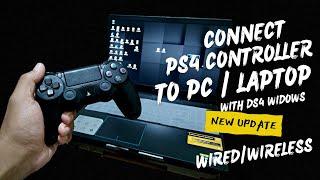 How to Connect Ps4 Controller to PC / Laptop Wired/Wireless (Easy Method) with Ds4 windows