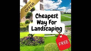 Cheapest Way For Landscaping | Free EBook Download