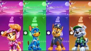 Paw Patrol  The Mighty Movie    Skaye  Freetoedit Chase  Chase  Rocky  Tiles Hop EDM Rush