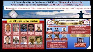 Day 2, 18th International Virtual Conference MSAST 2024, December 21-23, 2024