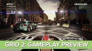 GRID 2 Gameplay Preview HD - Story Mode, ESPN Sports Center, Street Racing
