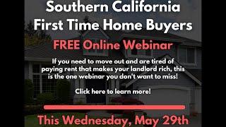 [Online] Southern California Home Buyers Masterclass: WATCH THE REPLY HERE -