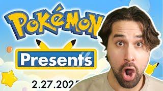 World Champion Reacts to the HUGE Pokemon Presents