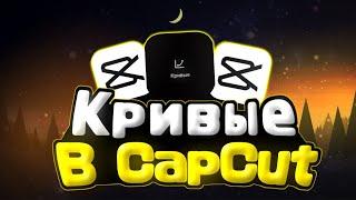 Функция "КРИВЫЕ" в CapCut