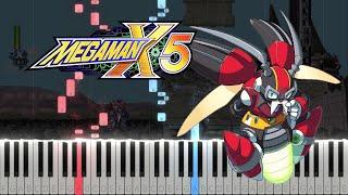 Mega Man X5 - Izzy Glow Stage [Laser Institute] (Piano Tutorial by Javin Tham)