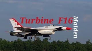 T-One 1/8th scale F-16, Turbine is a Kingtec 86 G4+