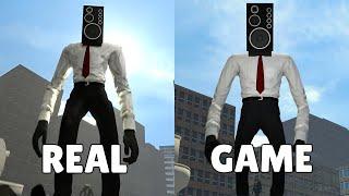 SKIBIDI TOILET EPISODES: REAL VS GAME! I RECREATED SKIBIDI TOILET EPISODES in Garry's Mod! PART 2