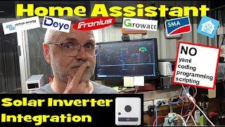 How to integrate your Solar Inverter into Home Assistant. First step to Solar Storage Automation.