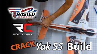 Twisted Hobbys/RC Factory - Crack Yak 55 - Build & Maiden Flight