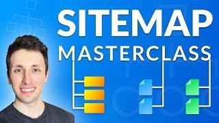 SITEMAP MASTERCLASS: Planning a Site Map UI:UX Design for a Website