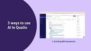 AI-powered quality from Qualio