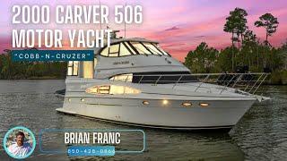 2000 Carver 506 #motoryacht "Cobb-N-Cruiser" [$339,900]