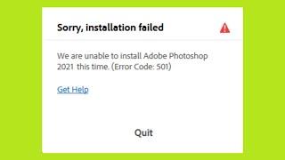 Adobe Error Code 501 Sorry Installation Failed Photoshop illustrator Premiere Pro After Effects -Fix