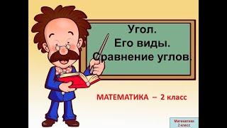 Математика.Тема: углы и его виды.