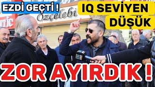 Zor Ayırdık I Hakaretler Havada Uçuştu #sokakröportajları