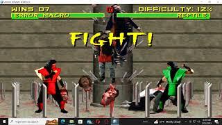 Mortal Kombat 1 MUGEN Error Macro {Ermac}