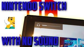 Trying to fix a Nintendo Switch with no sound output?