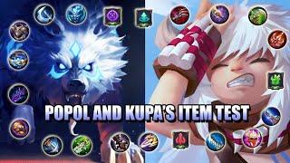 ITEMS WITH DOUBLE EFFECTS ON POPOL AND KUPA - MLBB