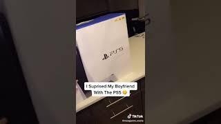 Girlfriend Surprises Boyfriend With The PS5