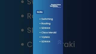 IT Infra Jobs: Network Administration with Switching & SDWAN Needed! | People Prime IT Infra Jobs