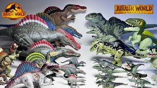 SPINO VS GIGA! Jurassic World Dominon Giganotosaurus vs Spinosaurus Dinosaurs Toys Collection