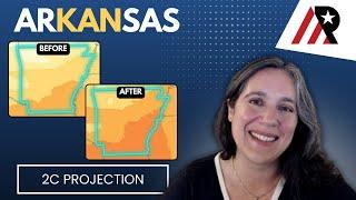 Climate Outlook: Arkansas at 2C