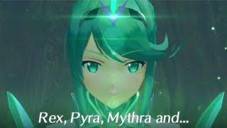 Xenoblade Chronicles 2 - Pyra and Mythra True Form Cutscene! HQ