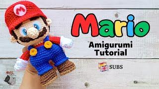 Mario Amigurumi Tutorial | Super Mario Bros | Amis Tejiendo Momentos