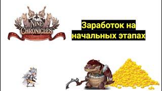 Заработок в Nine Chronicles на начальных этапах