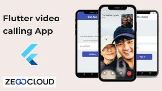 Video Call App in Flutter | Complete video calling app in flutter Using ZEGOCLOUD SDK