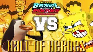 Rico vs SpongeBob SquarePants | Super Brawl Showdown v0.3.1b Full Match Gameplay