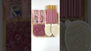 Filling Platter with Sweets #asmr #sweet #satisfying