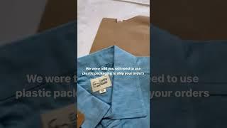 Sustainable Packaging | Plastic Free | Sustainable Fashion | Earthy Route