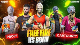 Free Fire Vs BGMI 