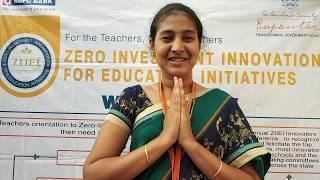 ZIIEI | Innovative Teaching Ideas | Mask Making | Telangana