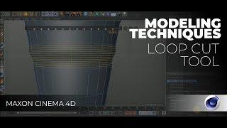 Cinema 4D: Modeling Techniques #3 Loop Cut Tool