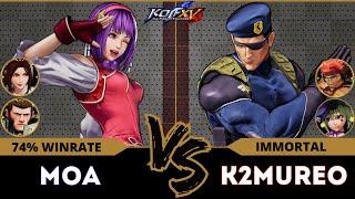 KOF XV️MOA (Mai/Athena/Maxima) vs K2MUREO (Ralf/Heidern/Sylvie)️Replay Match - 03/25