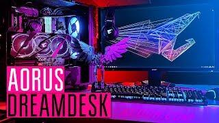 ИГРОВОЕ МЕСТО МЕЧТЫ ОТ AORUS DREAMDESK - Сборка ПК на всех комплектующих от Aorus.