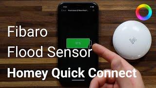 Fibaro Flood Sensor Z-Wave | Homey Quick Connect