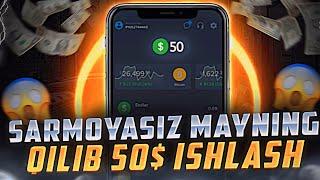 SARMOYASIZ MAYNING QILIB - 52$ ISHLASH  internetda pul ishlash 2024 Telefonda pul topish Terabayt TV