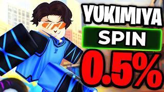 Spending $10,000 Robux To Get 0.5% YUKIMIYA Style in Roblox Blue Lock