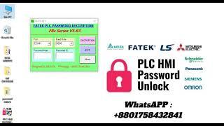 Unlock PLC Fatek With Software  Unlock Full Version