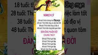 Triết Lý Cuộc Sống Hàng Ngày Theo Cổ Nhân | Tử Vi, Phong Thủy, Cải Vận, Hôn Nhân & Gia Đình #Short